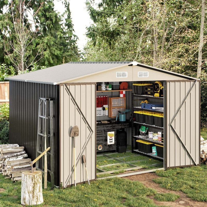10 ft. W x 8 ft. D Storage Shed - Image 3