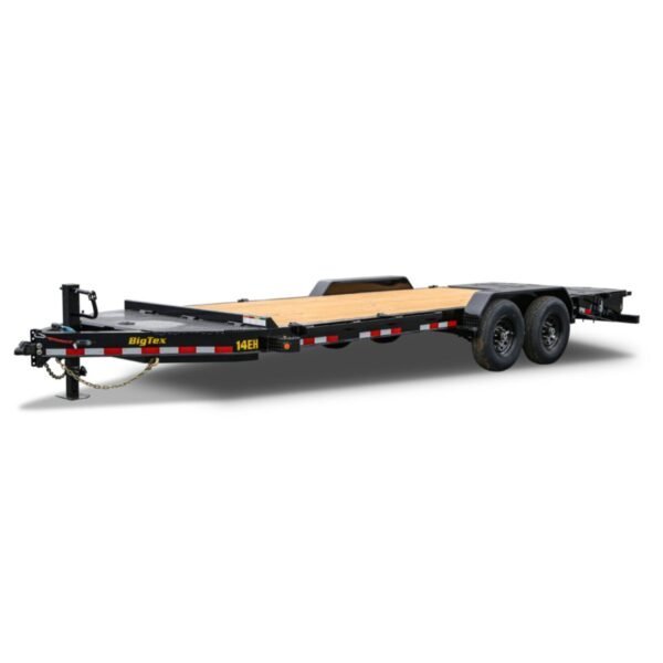 14EH_e5ee84ed-4584-4b68-b35d-ec29df339a3b-600x600-1-1.jpg Big Tex Heavy Duty Tandem Axle Seamless I-Beam Equipment Trailer | 14EH - Image 1