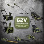 Green Machine 62V 23-Inch Self-Propelled Brushless Cordless Electric Lawn Mower, Includes Two 4.0Ah Batteries and Rapid Charger - Image 7