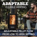 Even Embers Pellet-Fueled Patio Heater, 100 sq. ft., 70,000 BTU - Image 5