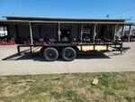 6’4″ x 16 Utility Trailer Double Axle Dovetail With Gate Powder Coated (2) 3500lb Axles - Image 21