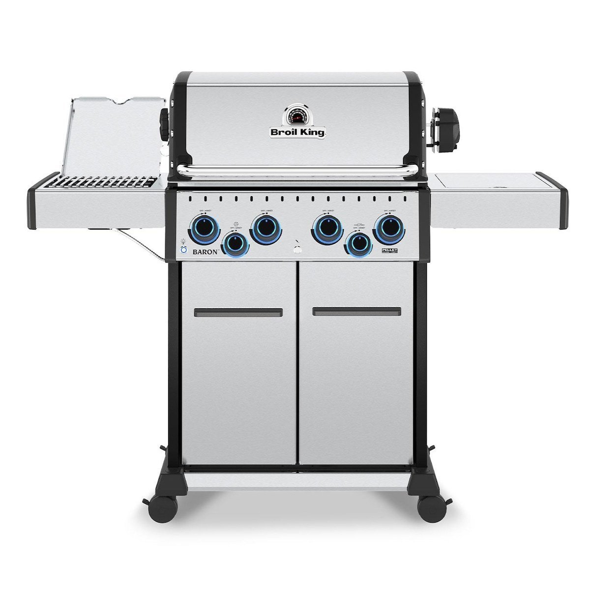 285940bd8efaf19dcf16be19ebb52f90.jpg Broil King Baron S 490 Pro IR 4-Burner Propane Gas Grill - Image 1