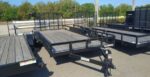 Triple Crown 7X18 Utility Trailer | Black | Rear Gate | ATV7X18