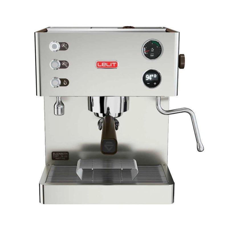 37-1.jpg Lelit Elizabeth Espresso Machine, Dual Boiler, Stainless Steel, Programmable PID Temperature, High Pressure Steam, Vibratory Pump, Compact 12 Inches - Image 1