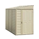 Duramax 4ft x 8ft Sidemate Vinyl Resin Outdoor Storage Shed - Image 4