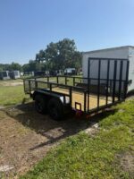 2025 6X12TA UTITILY TRAILER 2 FT WALLS 4568 - Image 3