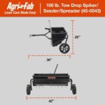 Agri-Fab 45-0543 Tow-Behind 100 lb Lawn & Garden Spiker Seeder Spreader - Image 30