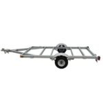 STIRLING, 4ft. x 8ft. Galvalume Kit Trailer w/8in. Wheels, Load Capacity 1000 lb, Deck Length 8 ft, Deck Width 4 ft, Model# 48-096-KO8 - Image 3