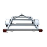 STIRLING, 4ft. x 6ft. Galvalume Kit Trailer w/8in. Wheels, Load Capacity 800 lb, Deck Length 6 ft, Deck Width 4 ft, Model# 48-072-KO8 - Image 3