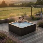 Wave Garda | 4-Person Eco Foam Hot Tub | Integrated Heater | Charcoal Black - Image 2