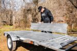 DK2 4.5-ft x 7.5-ft Steel Utility Trailer ( 1295-lb Capacity ) 2491712 - Image 8