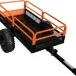 Impact Implements 1500 lb Utility Cargo Trailer with Pivot Dump for ATV, UTV, and Lawn Tractor