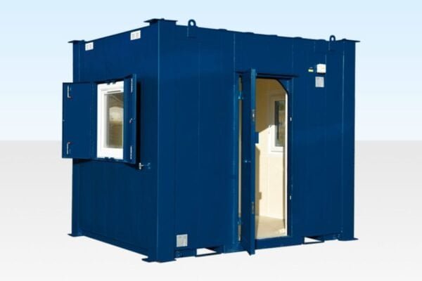 901-security-hut-sale-ral5013-960x640-1-1-600x400-1-1.jpg 3 Window Security Gatehouse - Image 1