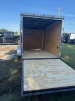 2025 6X12SA ENCLOSED CARGO TRAILER RAMP DOOR 9542 - Image 4