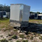 2025 6X12SA ENCLOSED CARGO TRAILER RAMP DOOR 9610