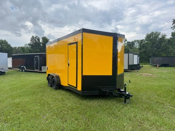 96151-600x450-1-1.jpg 2025 7X16TA ENCLOSED CARGO TRAILER 84” 9615 - Image 1