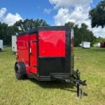 2025 5X8SA ENCLOSED CARGO TRAILER 60” 9626