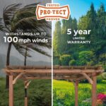 20×12 Beaumont Pergola - Image 4