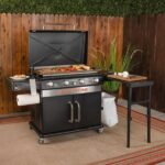 Blackstone 36-in Culinary Cabinet Griddle with Side Table: Versatile Outdoor Cooking in Stainless Steel - Image 25