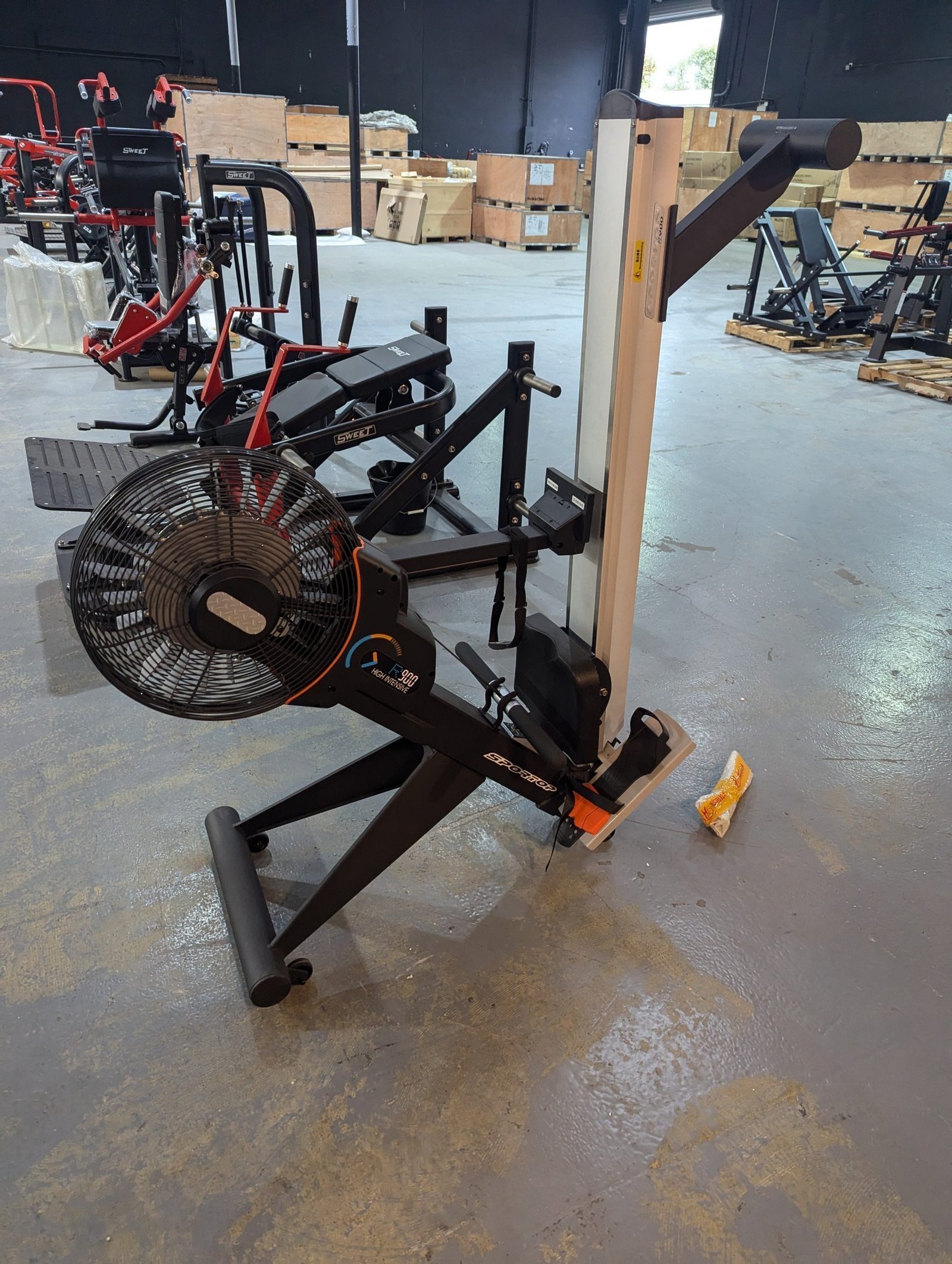 CC-SW-ROW-scaled-1.jpg Sweet Fan / Magnetic Rower – Foldable to Easily Move and Save Space - Image 1