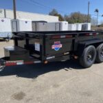 Carry-On 6 X 12 Patriot Dump 12K Trailer