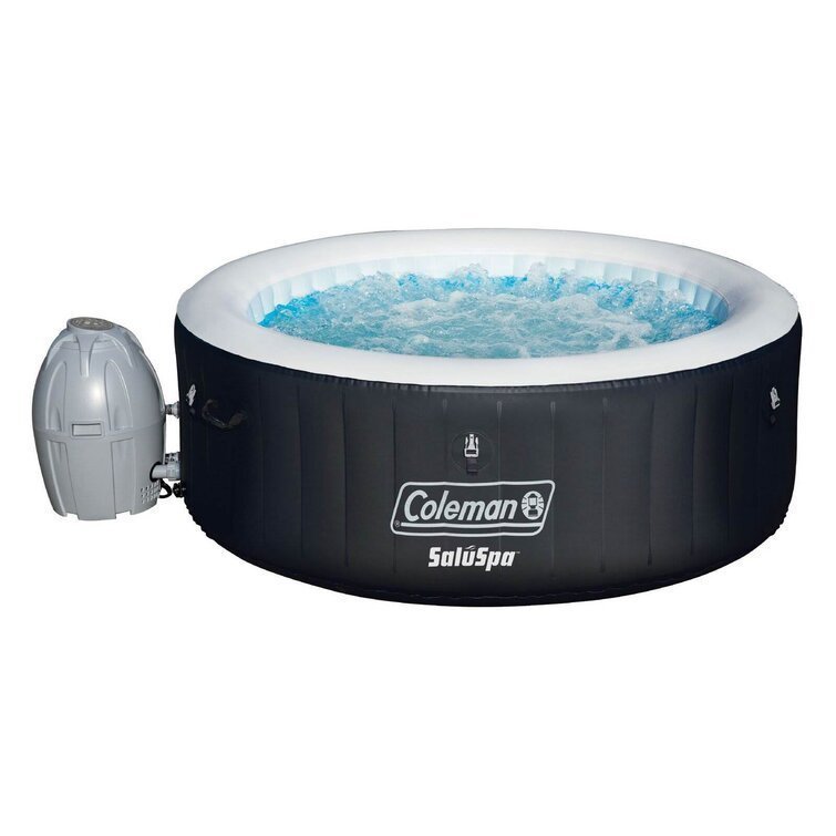 Coleman Saluspa 4 Person Inflatable Hot Tub Spa + 12 Filter Cartridge Refills - Image 2