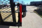 6′ 4″ x 10 Utility Trailer Dovetail Powder Coated With Gate 3,500lb Axle - Image 13