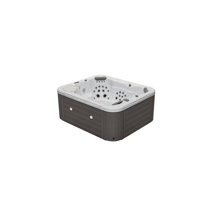 Danika_5-person_68-jet_Hot_Tub_With_Bluetooth_In_Gray.jpg Danika 5-person 68-jet Hot Tub With Bluetooth In Gray - Image 1
