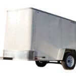 Small White Enclosed Trailer