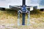 Small White Enclosed Trailer - Image 30