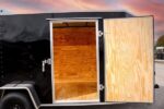 Small Black Enclosed Trailer - Image 37