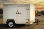 Small White Enclosed Trailer - Image 6