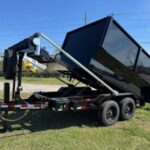 U-DUMP Bumper-Pull Roll-Off Dump Trailer | 6′ x 12′ | ROBP-16 PRO