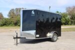 Spartan 6X10 Base Black Enclosed Cargo Trailer | Black | - Image 2