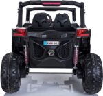 Best Ride On Cars Lightning UTV with 4 Motors-12V-White - Image 2