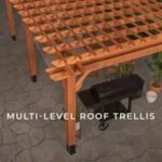 20×12 beaumont pergola – brown - Image 4