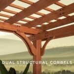 20×12 beaumont pergola – brown - Image 17