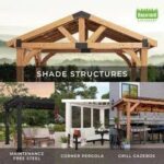 20×12 beaumont pergola – brown - Image 15