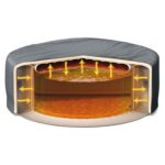Purespa Plus Inflatable Hot Tub Jet Spa with Maintenance Kit and 2 Seats - Image 2