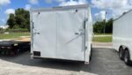 Spartan 8.5X18 Tandem Axle Enclosed Cargo Trailer | White | SP8.5X18TA - Image 4