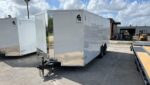 Spartan 8.5X18 Tandem Axle Enclosed Cargo Trailer | White | SP8.5X18TA - Image 2