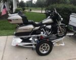 Single Ride-Up SRL Stand-Up™ Motorcycle Trailer - Image 4
