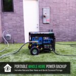 DuroMax XP13000HXT 13,000 Watt Electric Start Tri-Fuel Portable Generator w/ CO Alert - Image 6