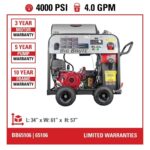 Simpson BB65106 Big Brute Professional 4000 PSI (Gas-Hot Water) Pressure Washer - Image 14