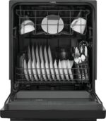 Frigidaire 24″ Built-In Dishwasher, Front Control, Black - Image 2