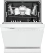 Frigidaire FDPC4221AW 24″ Built-In Dishwasher, Front Control, White - Image 4