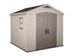 Keter Factor 8×8 Foot Large Resin Outdoor Shed