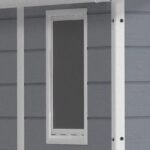 Keter Manor 4 ft. W x 6 ft. D Vertical Resin Outdoor Storage Shed Ideal For Patio Installation Included - Image 8