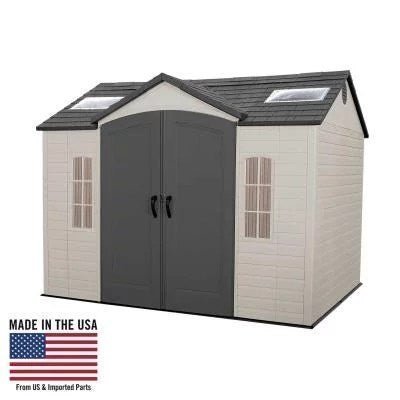 img-2110.jpg LIFETIME 10 FT. X 8 FT. OUTDOOR STORAGE SHED INSTALLATION INCLUDED - Image 1