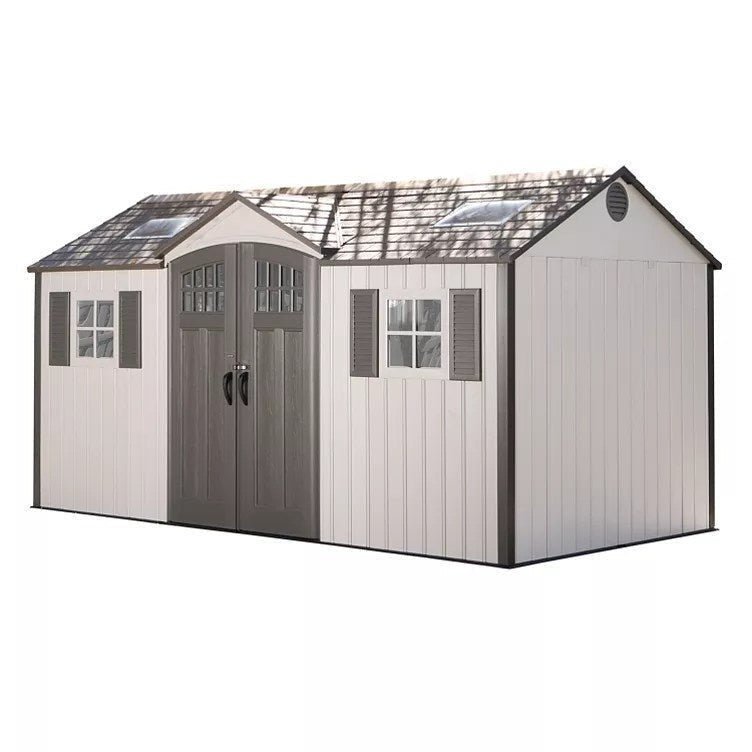 img-2172.jpg Lifetime 15 FT. X 8 FT. outdoor storage shed - Image 1